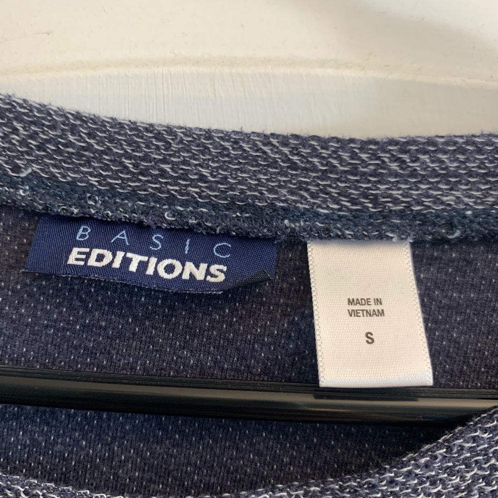Blue basic top - Picture 2 of 2